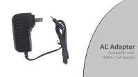 AC Adapter for COBRA 2.5W Booster