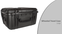 Large Wheeled Travel Case