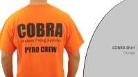 Orange COBRA Shirt