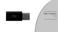 Command Center USB C Adapter