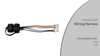 Internal DMX Wiring Harness for 36M/72M