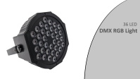 COBRA DMX Par-36 RGB Light