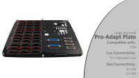 Pro-Adapt Plate for 72M w/ Onboard Cues